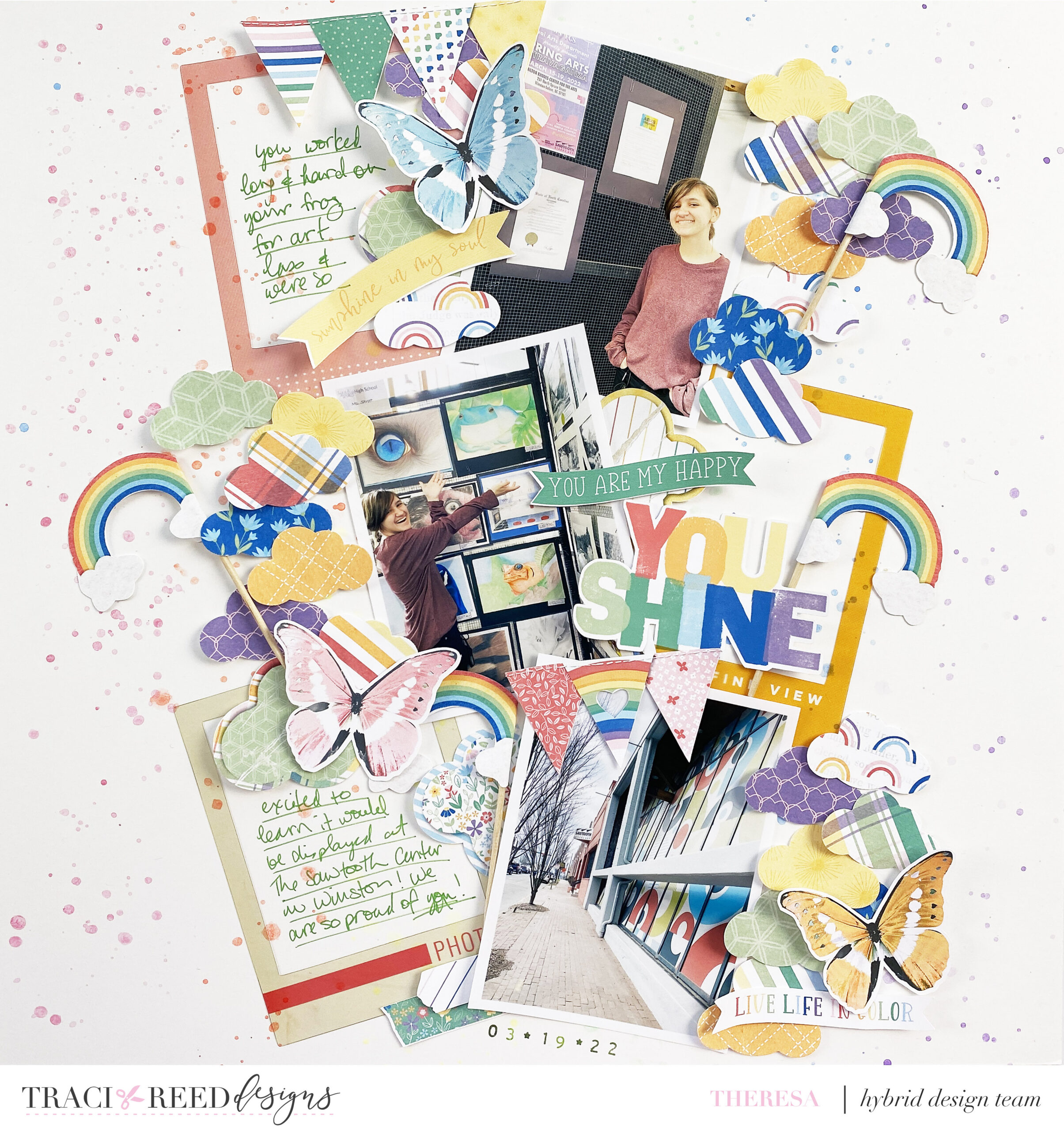 Traci Reed Designs Guest Designer | Scraplifting Stephanie Aldaco