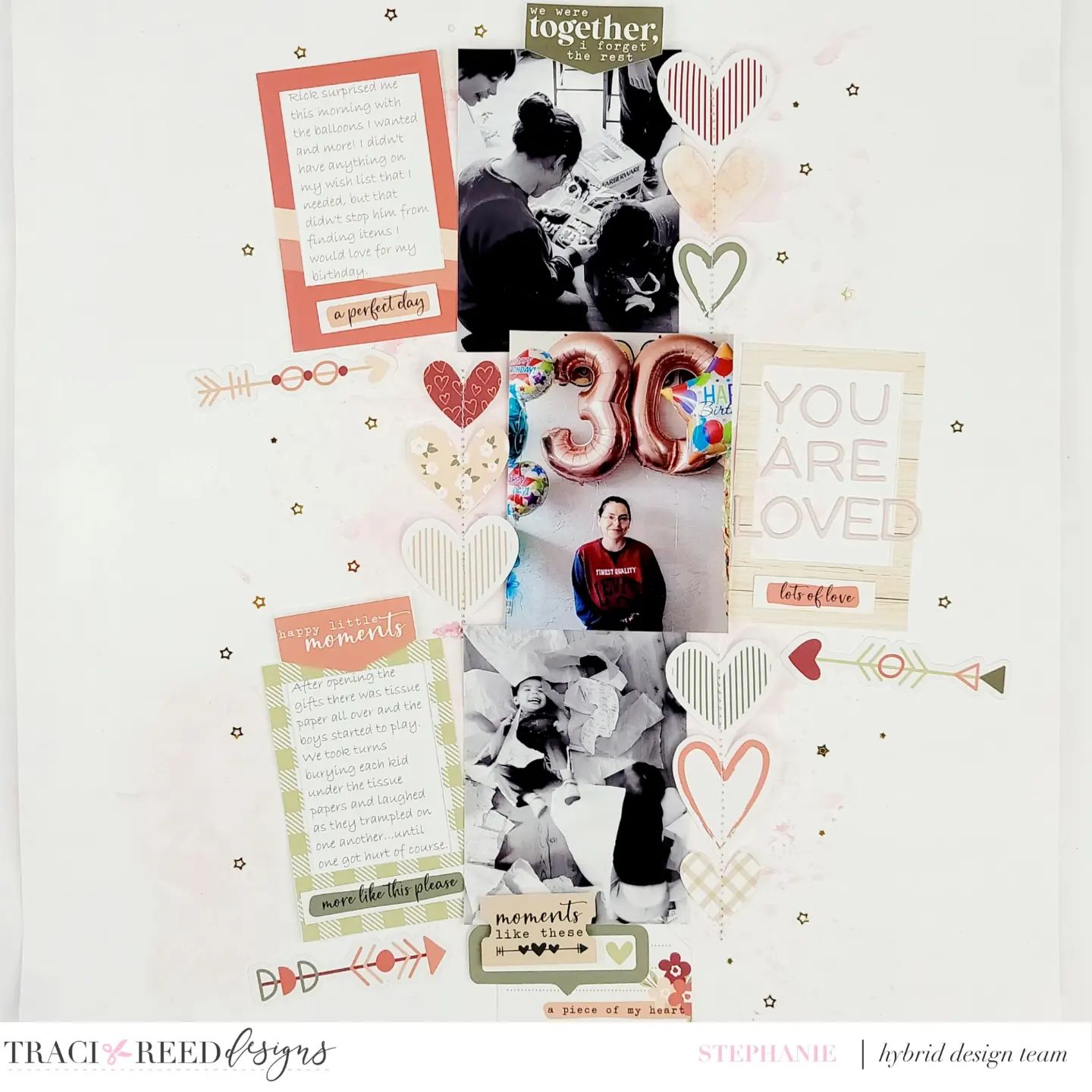 Traci Reed Designs CT Scraplift Stephanie Aldaco