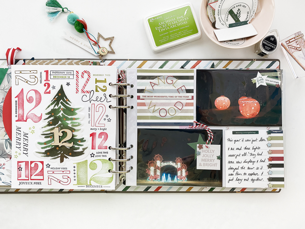 Stretch Your Stamps YouTube Hop | Theresa Moxley December Daily 2021 Day 12