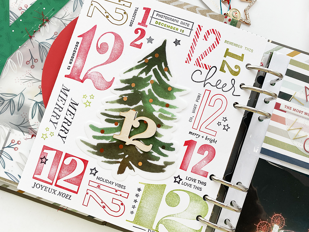 Stretch Your Stamps YouTube Hop | Theresa Moxley December Daily 2021 Day 12