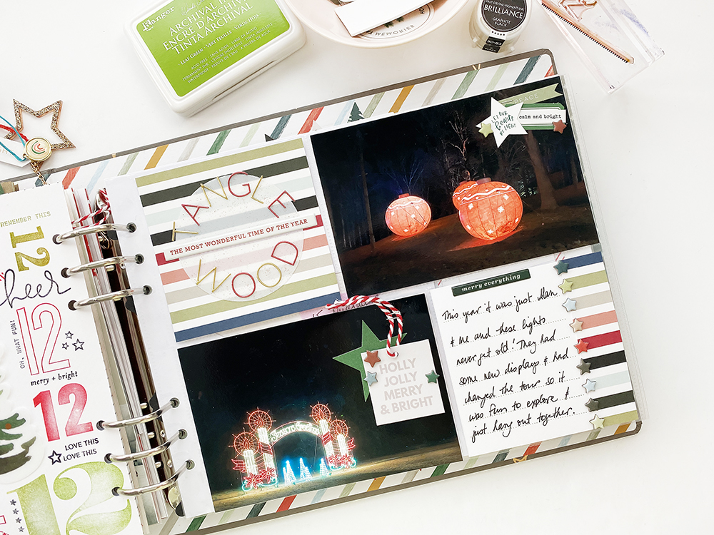 Stretch Your Stamps YouTube Hop | Theresa Moxley December Daily 2021 Day 12