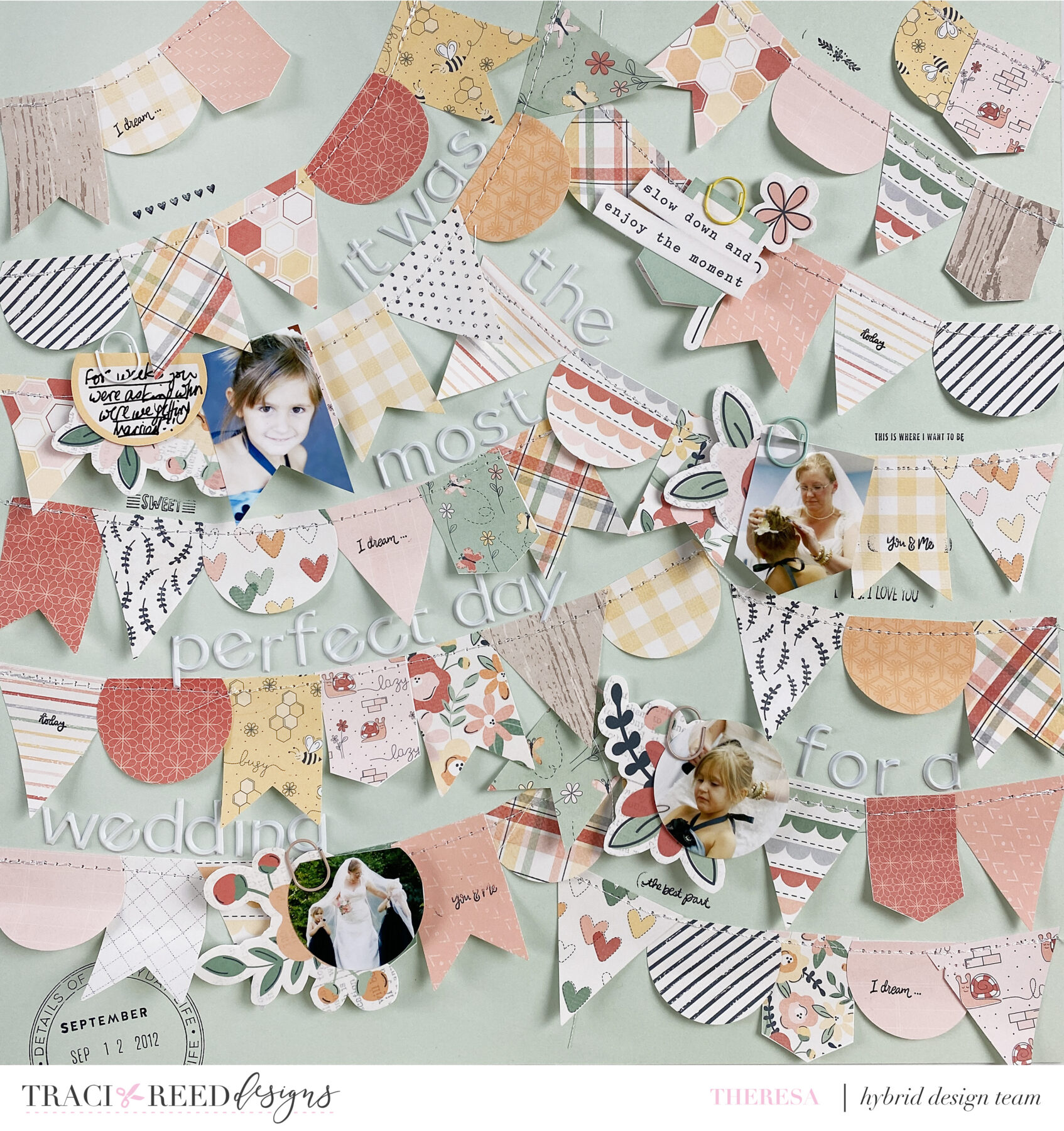 Traci Reed Designs CT | Banners Layout Ft On The Go and Going Slow