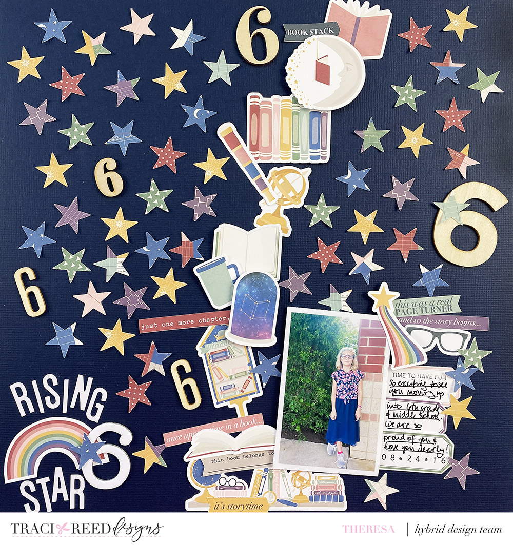 Traci Reed Designs CT Theme Thursday Stars ft Ex Libris Galaxias