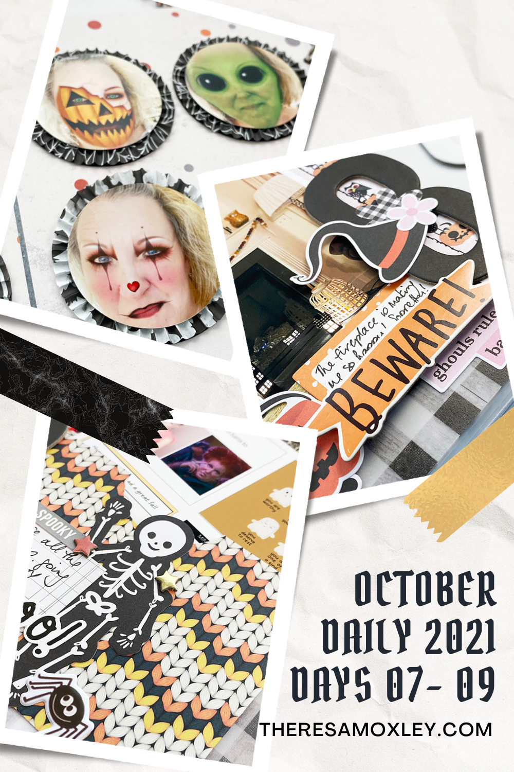 October Daily 2021 Days 07 Thru 09