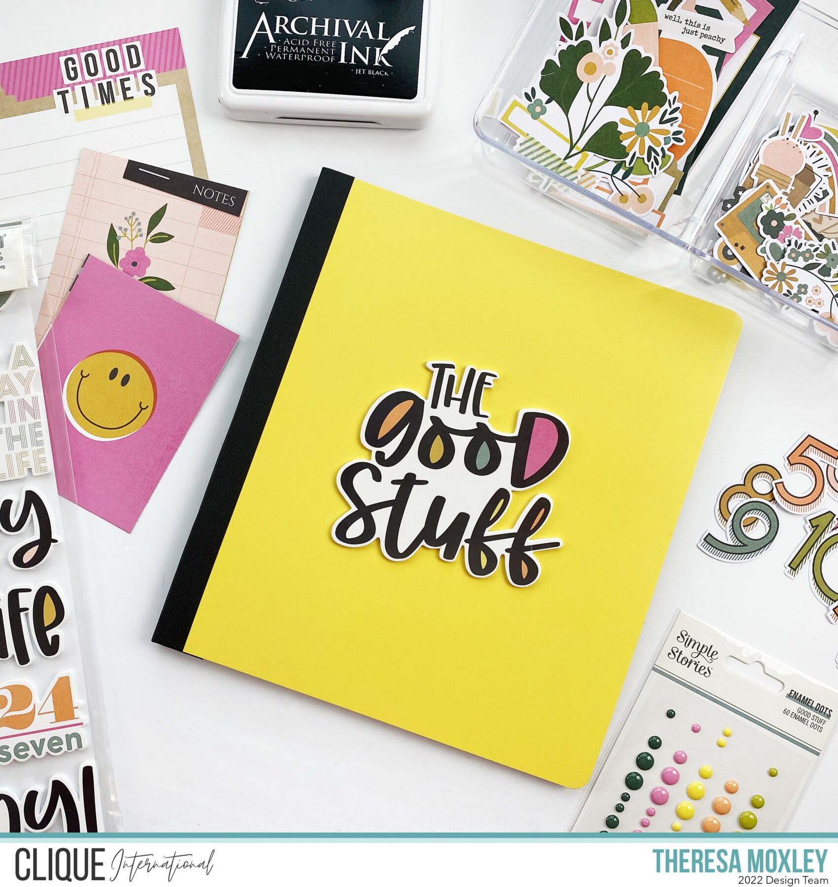 Clique Kits Creative Team | New Flip Book With The Good Stuff Kit