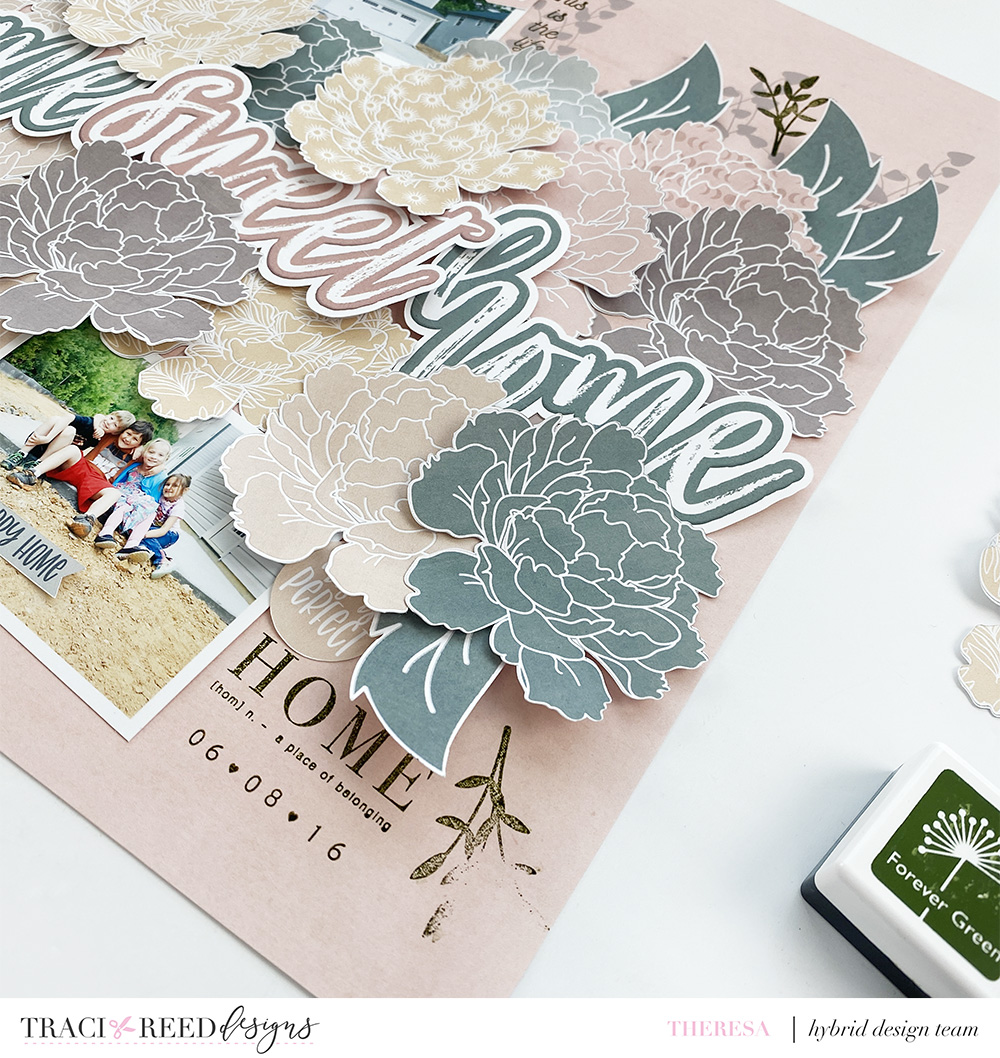 Traci Reed Creative Team | Scrapbook Layout With My Oasis