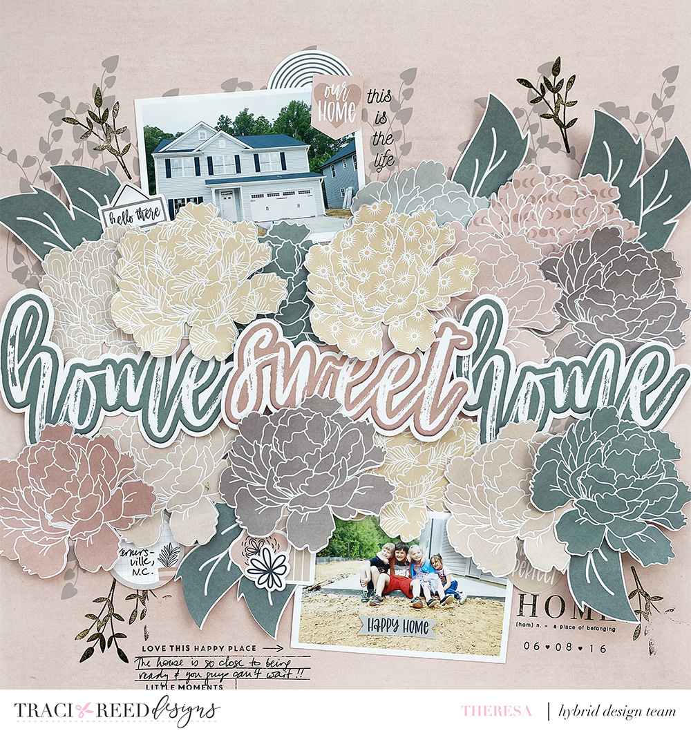 Traci Reed Creative Team | Scrapbook Layout With My Oasis