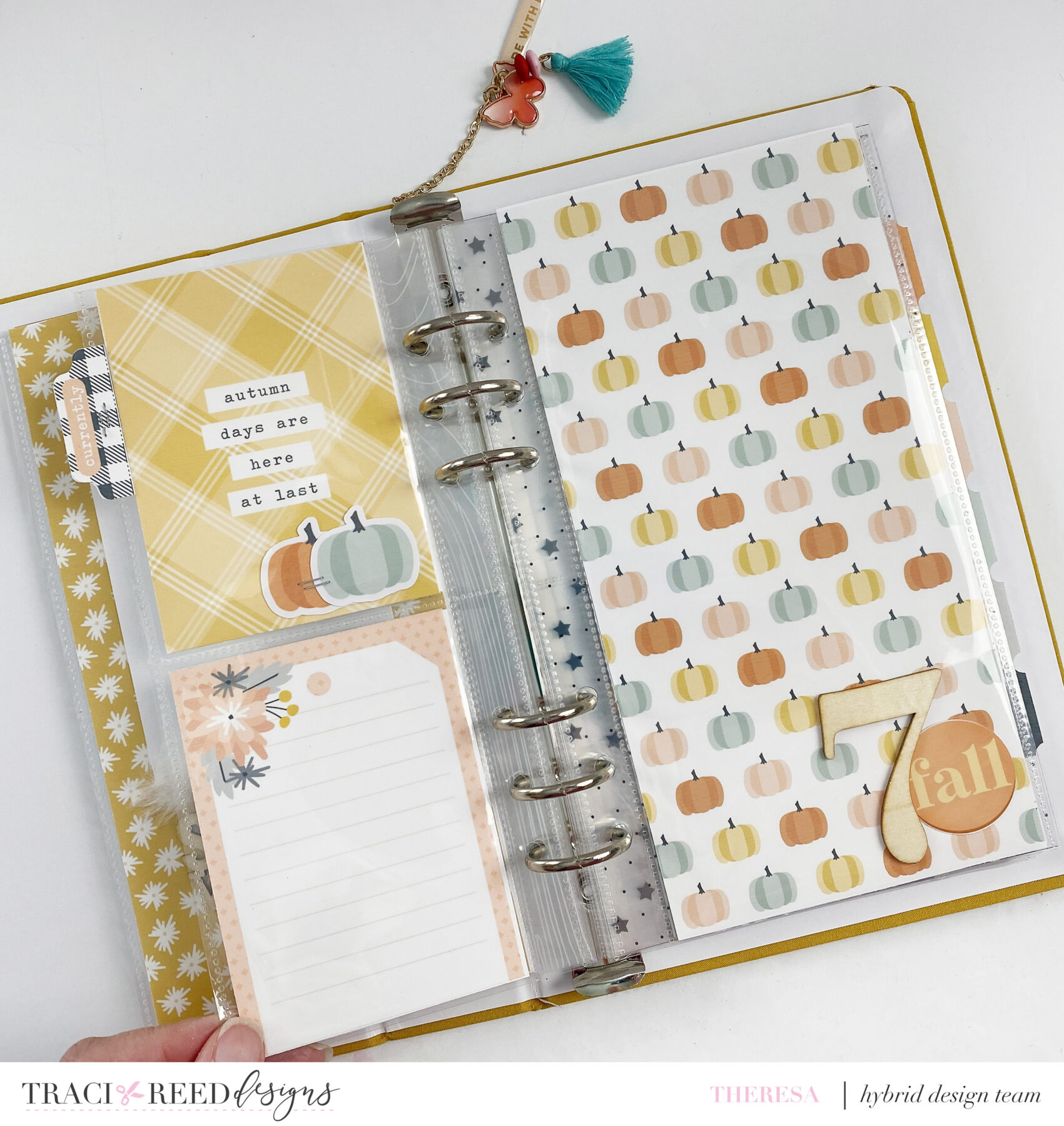 Traci Reed Creative Team | October Daily Foundation Pages AND November Gratitude Project with Goldenrod Digital Kit