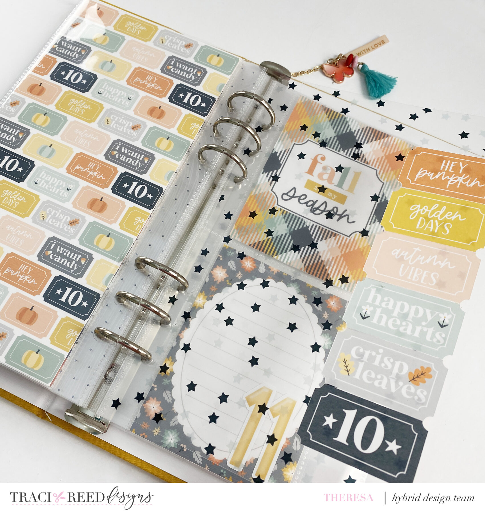 Traci Reed Creative Team | October Daily Foundation Pages AND November Gratitude Project with Goldenrod Digital Kit