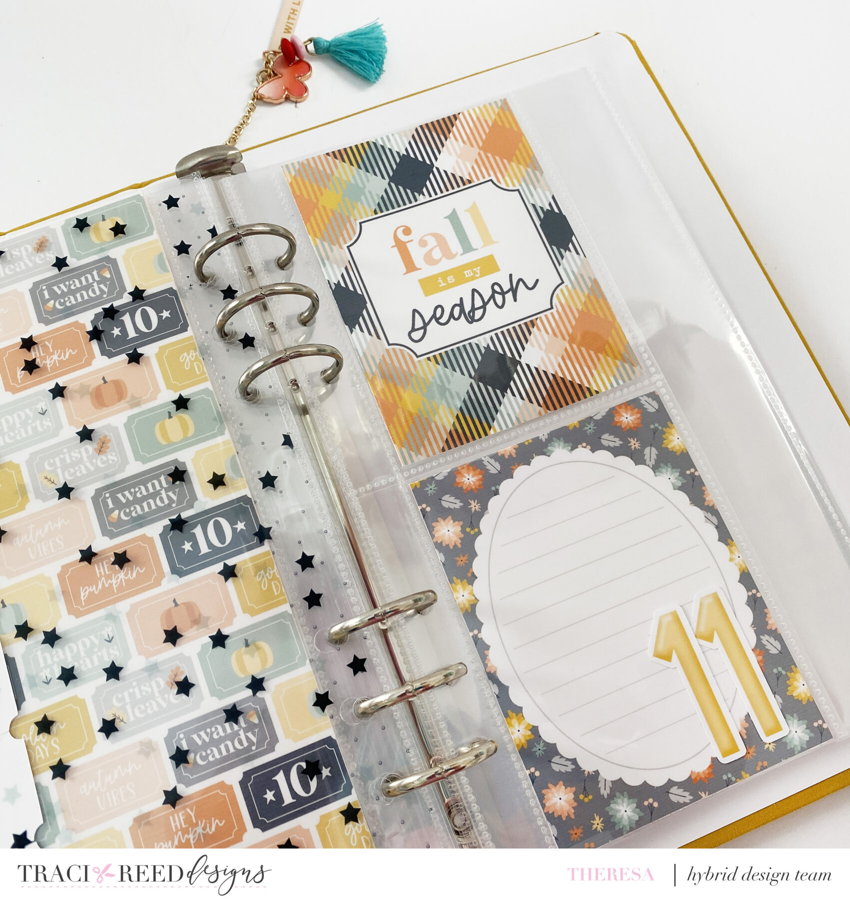 Traci Reed Creative Team | October Daily Foundation Pages AND November Gratitude Project with Goldenrod Digital Kit