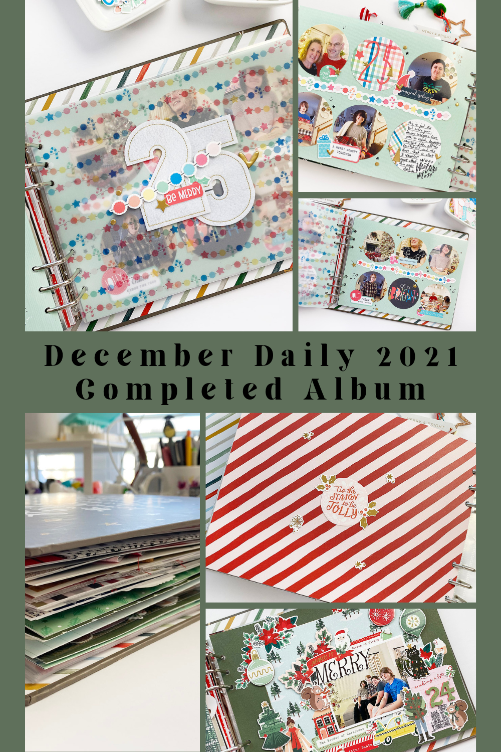 Major December Daily Share | 2021 Day 24 And Day 25 Plus Completed Album Flip Through!