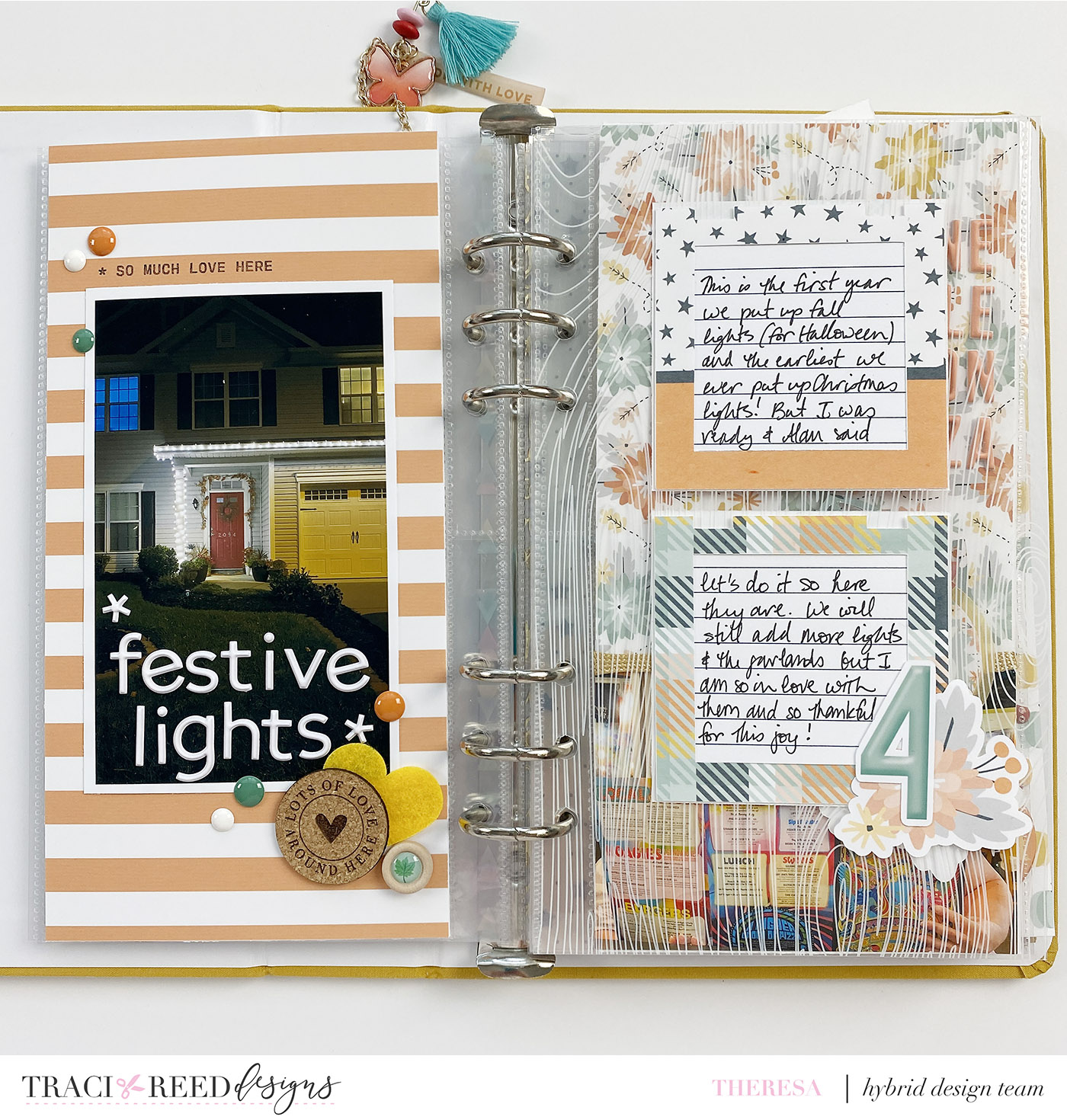 Theresa Moxley Traci Reed Creative Team | November Gratitude Project With Goldenrod Days 01 Through 07