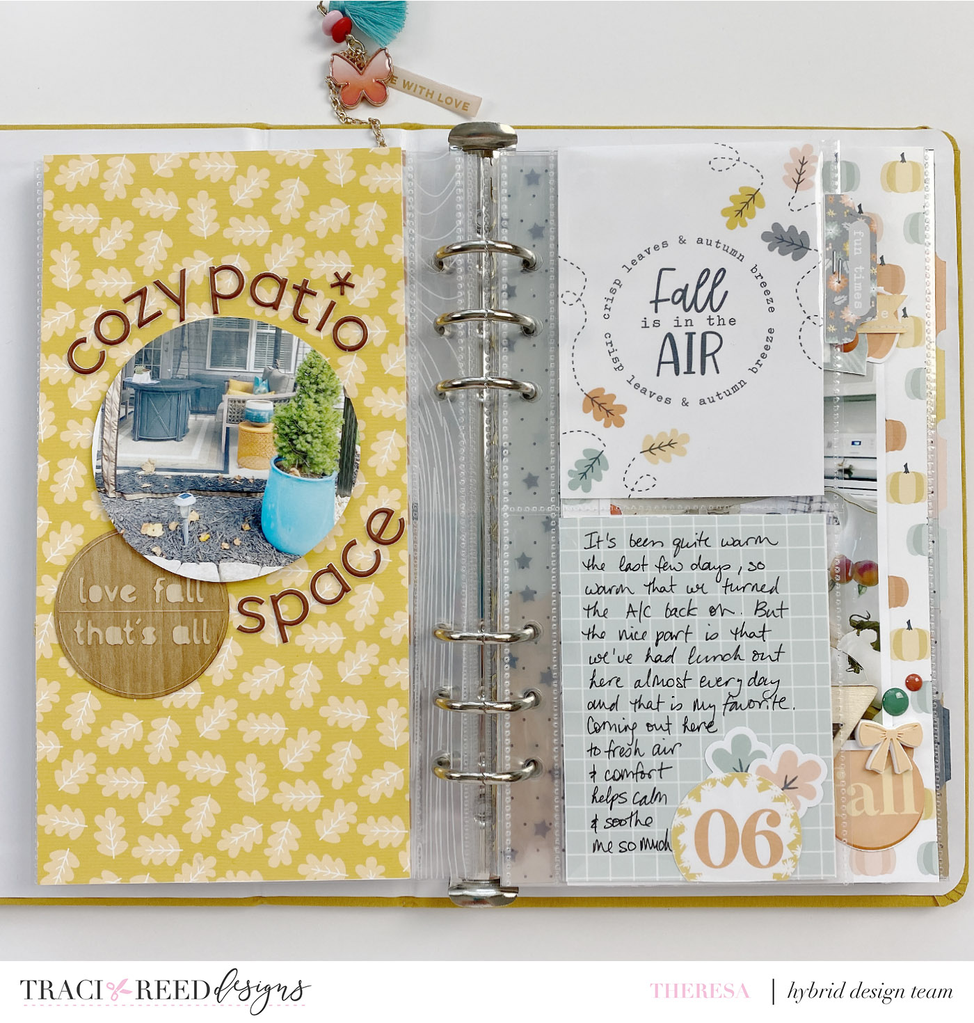 Theresa Moxley Traci Reed Creative Team | November Gratitude Project With Goldenrod Days 01 Through 07