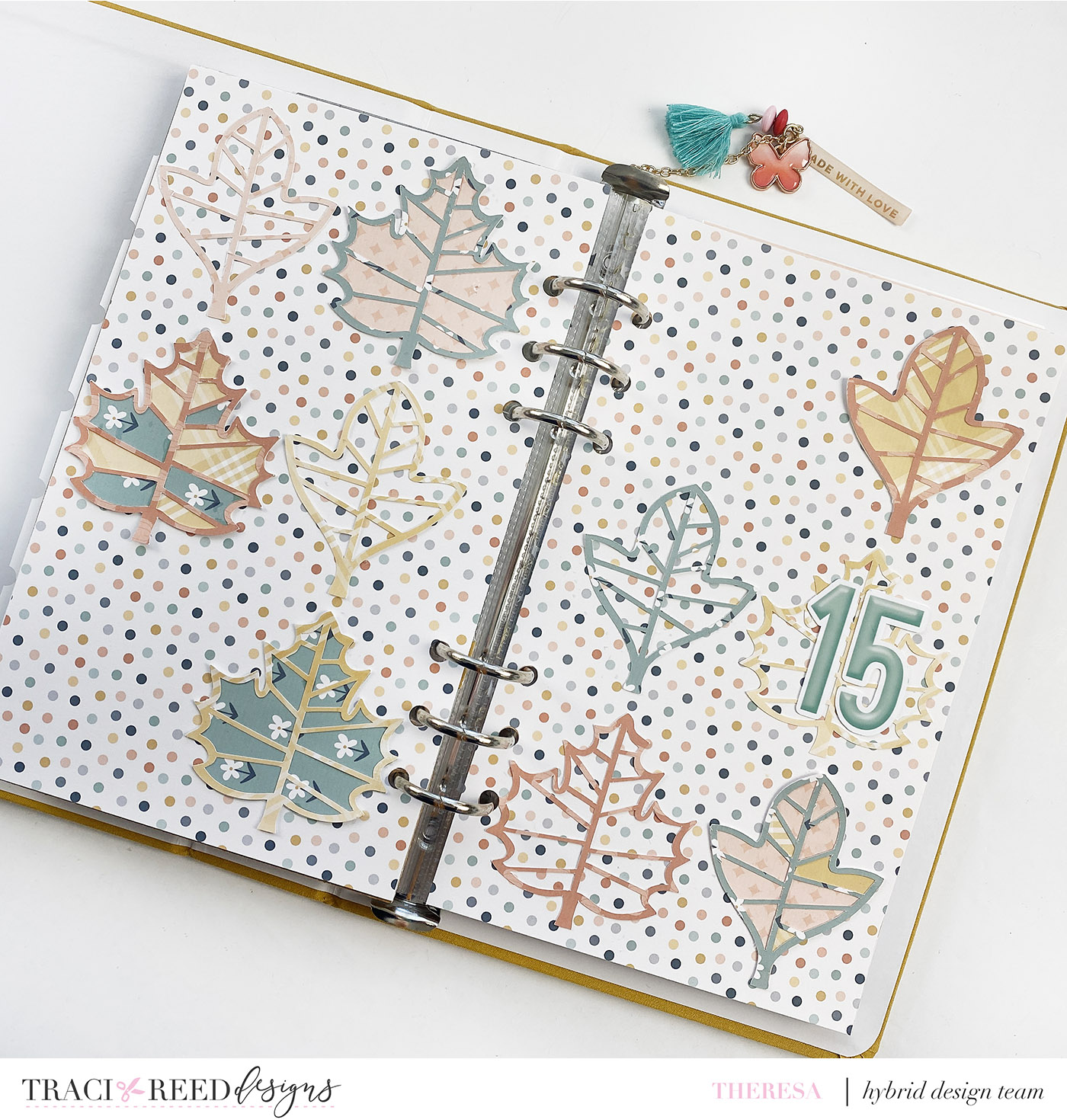 Traci Reed Creative Team | November Gratitude Project With Goldenrod Part 02