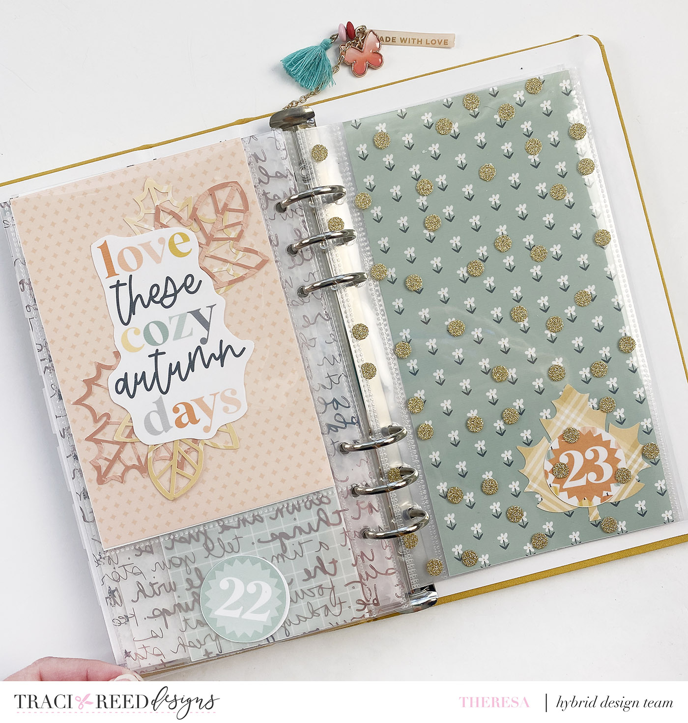 Traci Reed Creative Team | November Gratitude Project With Goldenrod Part 02