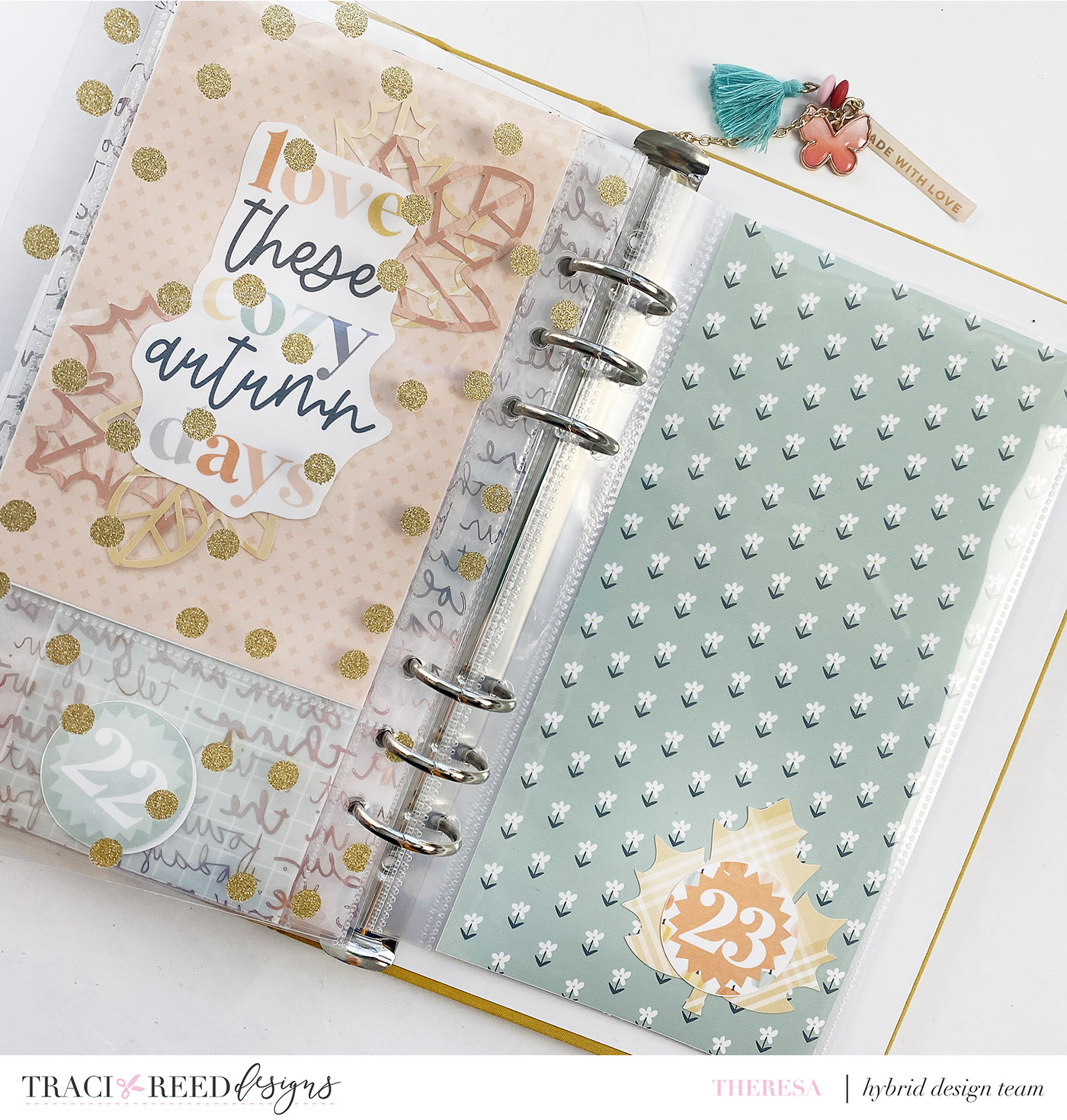 Traci Reed Creative Team | November Gratitude Project With Goldenrod Part 02