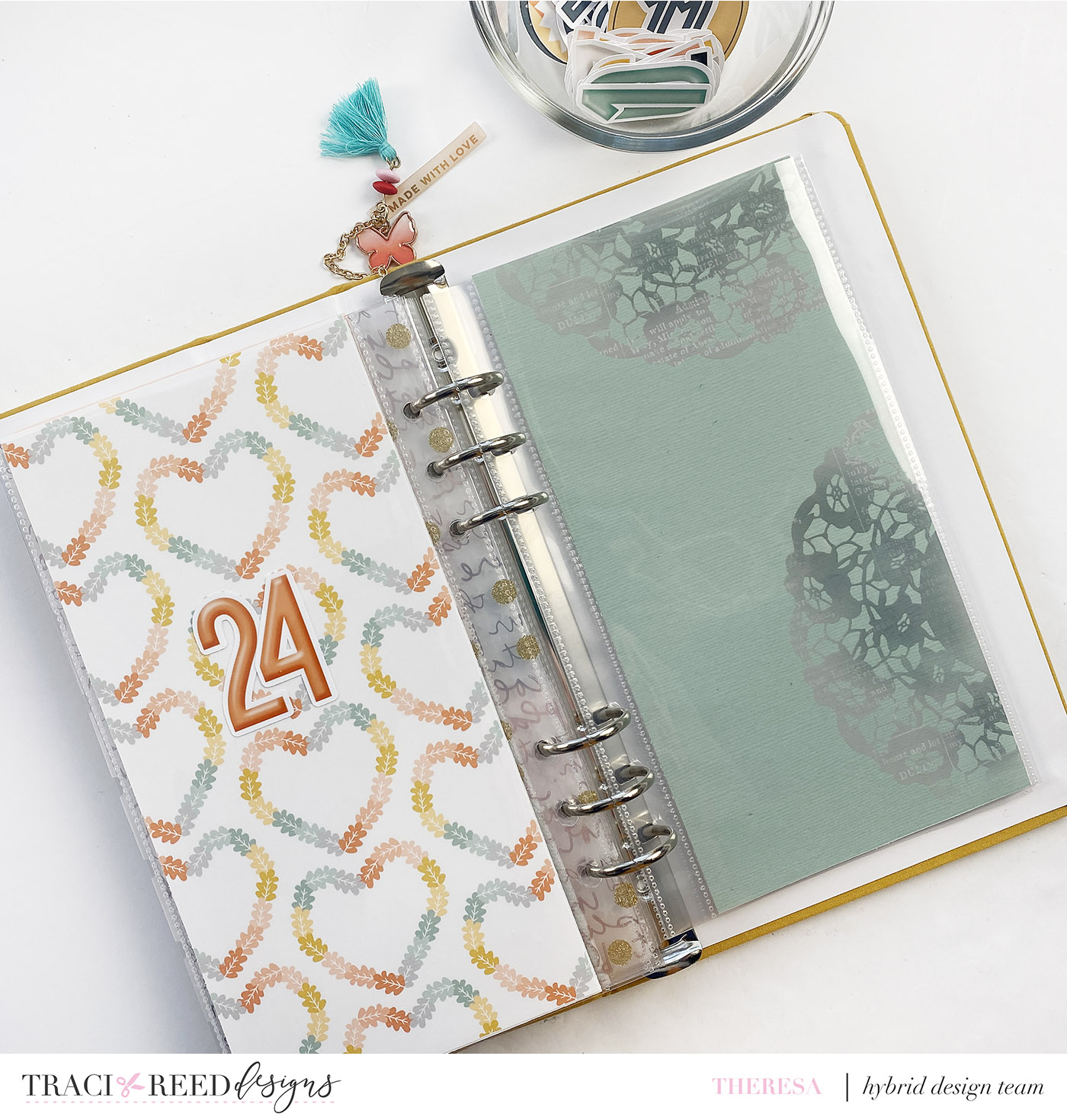 Traci Reed Creative Team | November Gratitude Project With Goldenrod Part 02