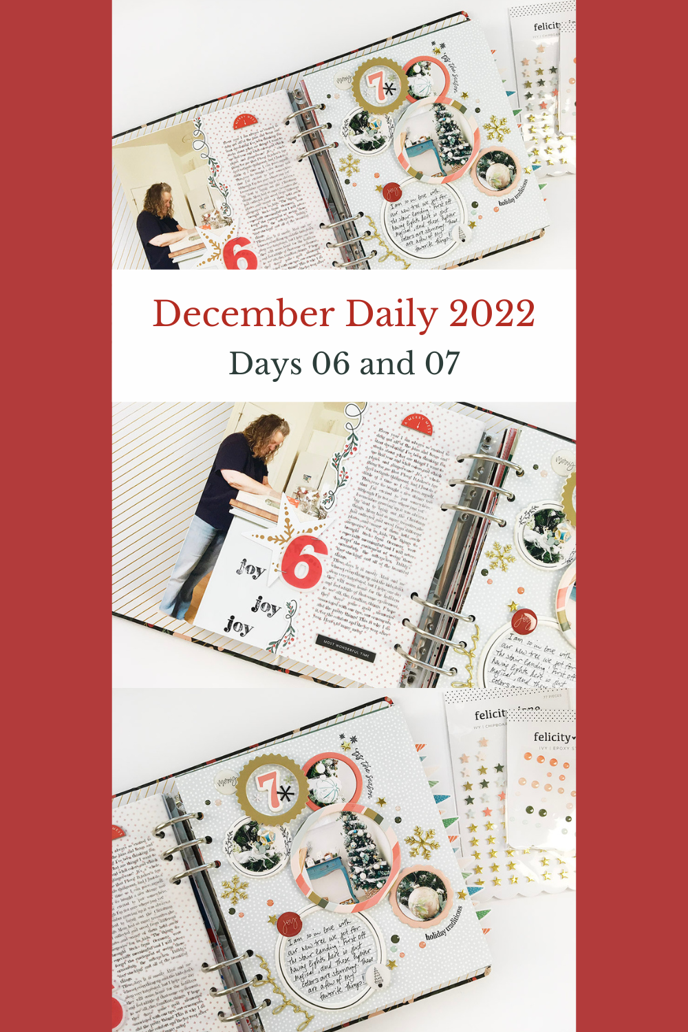 Theresa Moxley December Daily 2022 Days 06 and 07