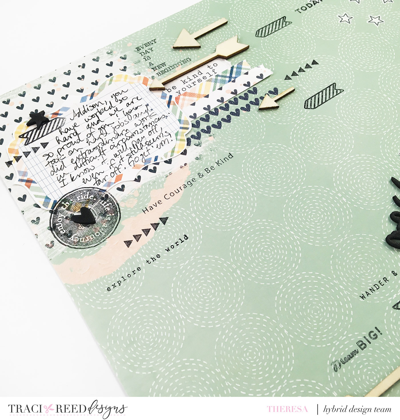 Traci Reed Creative Team | January 2023 Theme Starting Fresh With Time To Thrive Digital Kit