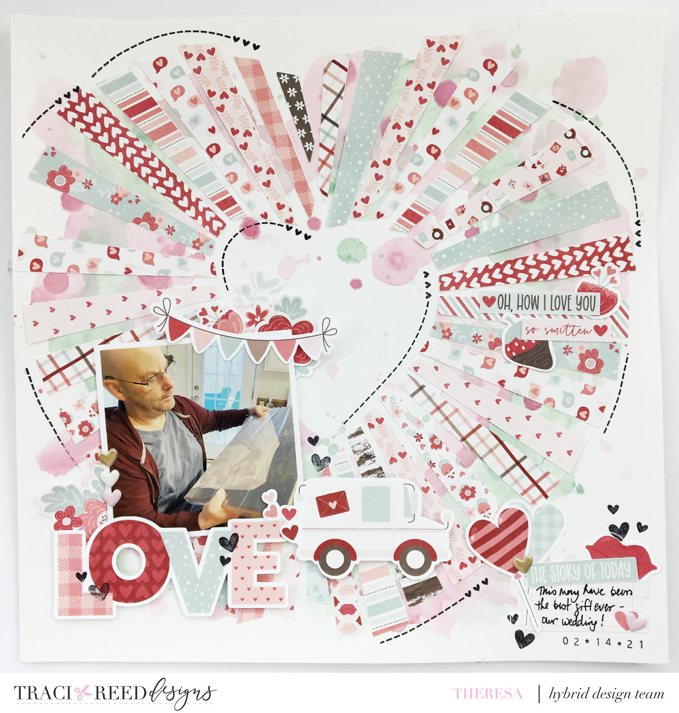 Theresa Moxley Traci Reed Creative Team | February Smitten Collection Release!