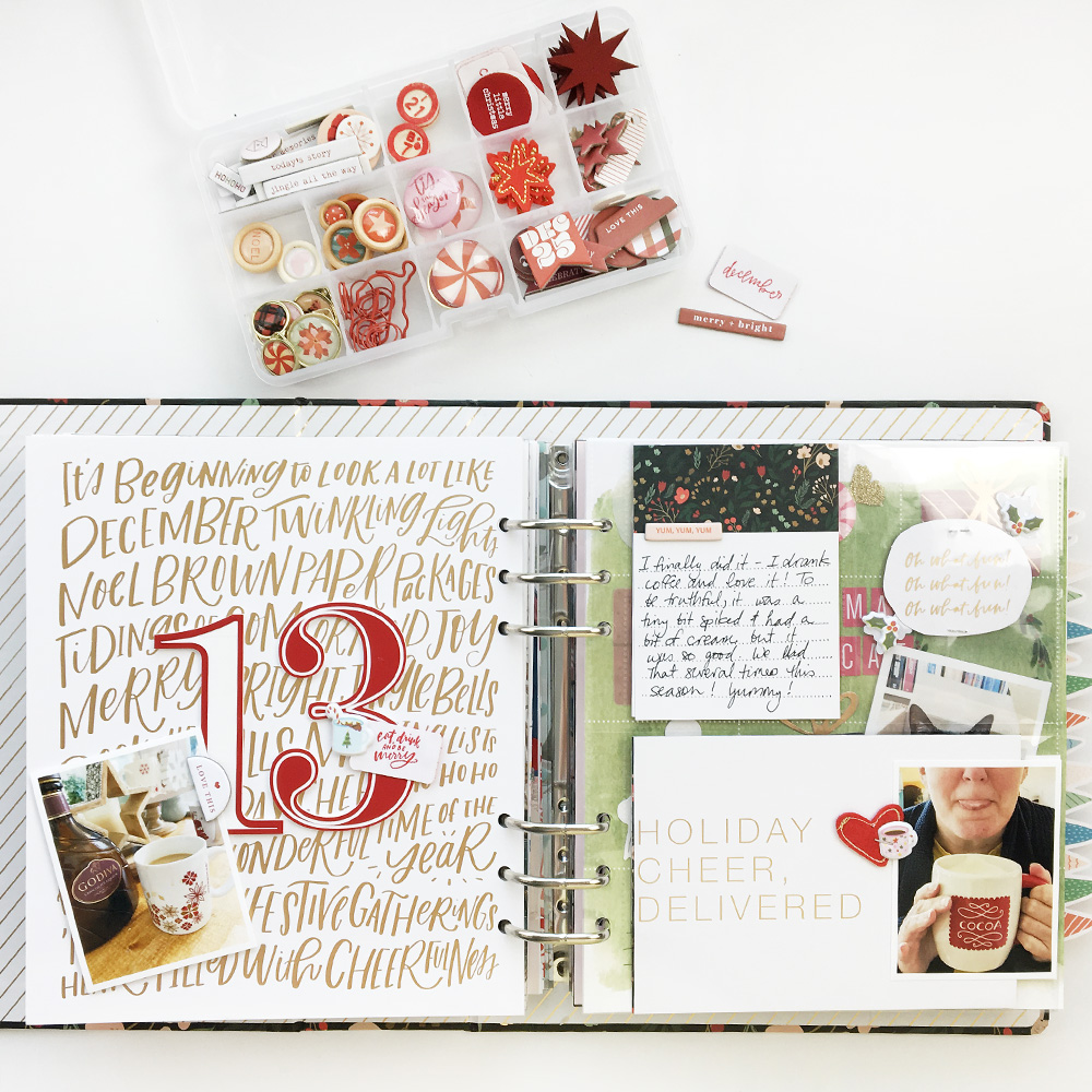 Theresa Moxley December Daily 2022 Days 11 Thru 15 | Scrappy Christmas In July Wrap Up!