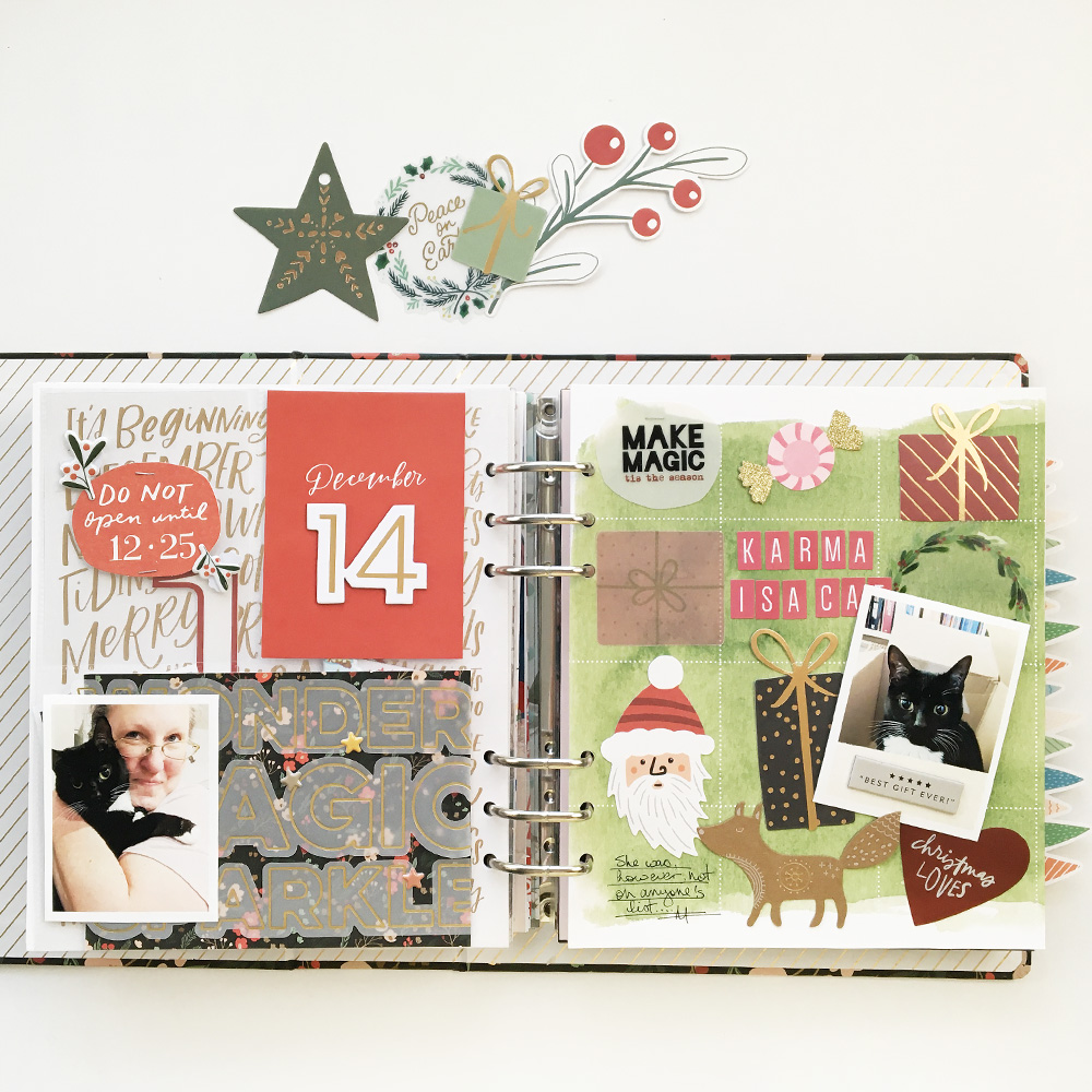 Theresa Moxley December Daily 2022 Days 11 Thru 15 | Scrappy Christmas In July Wrap Up!